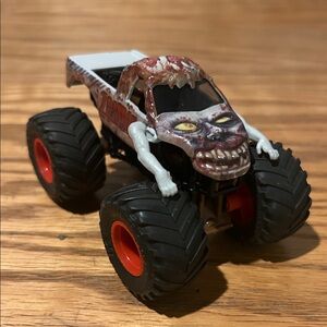 Monster Truck Toy with Zombie Design